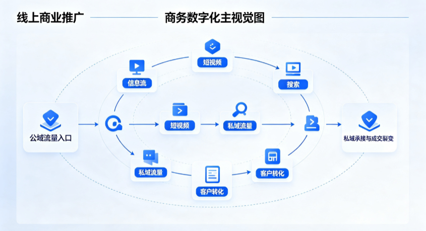 三元区线上商业推广怎么做？全域流量闭环搭建与低成本转化实战指南